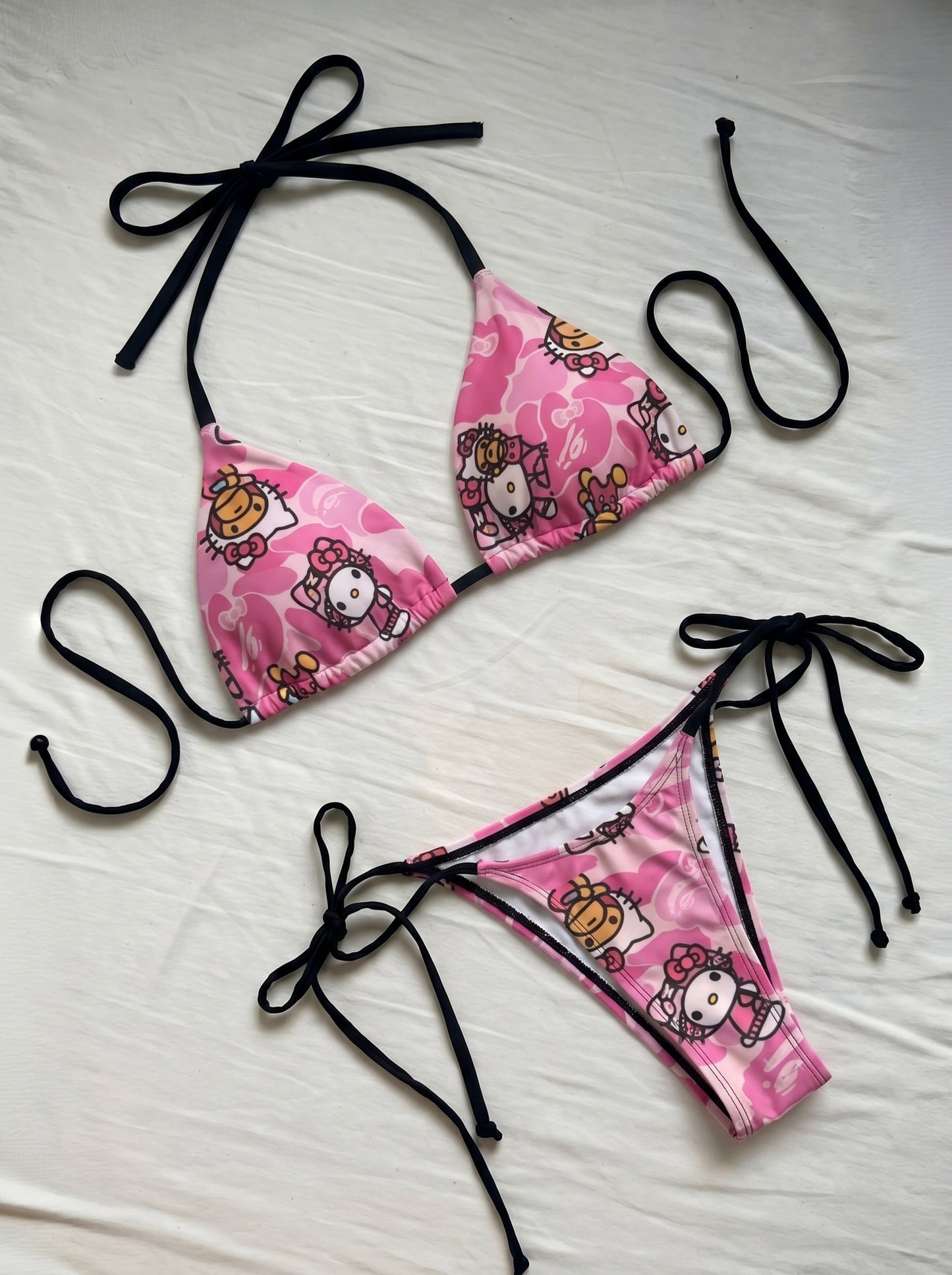 Pink Camo HK Bikini