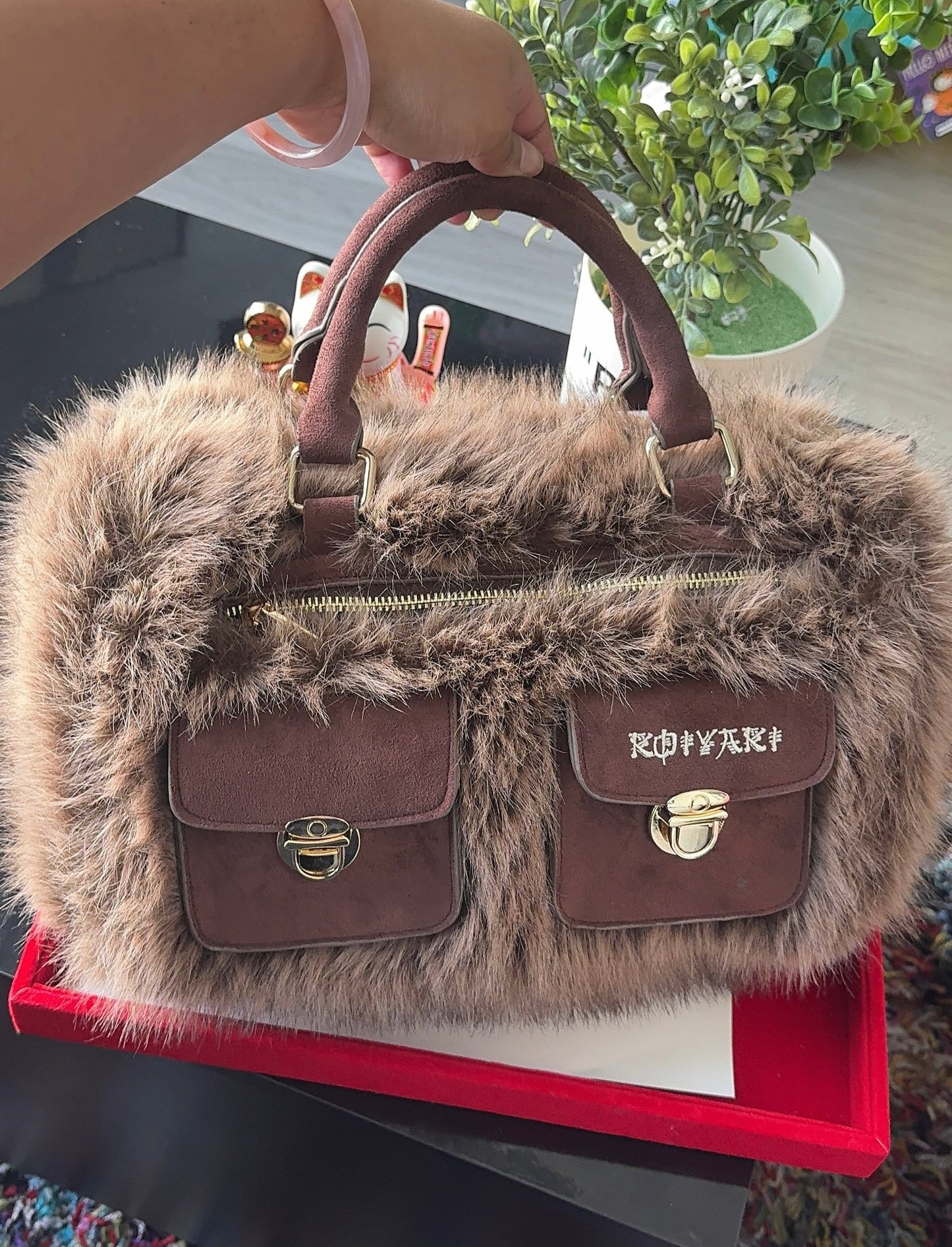 Mink Fur Lux Bag
