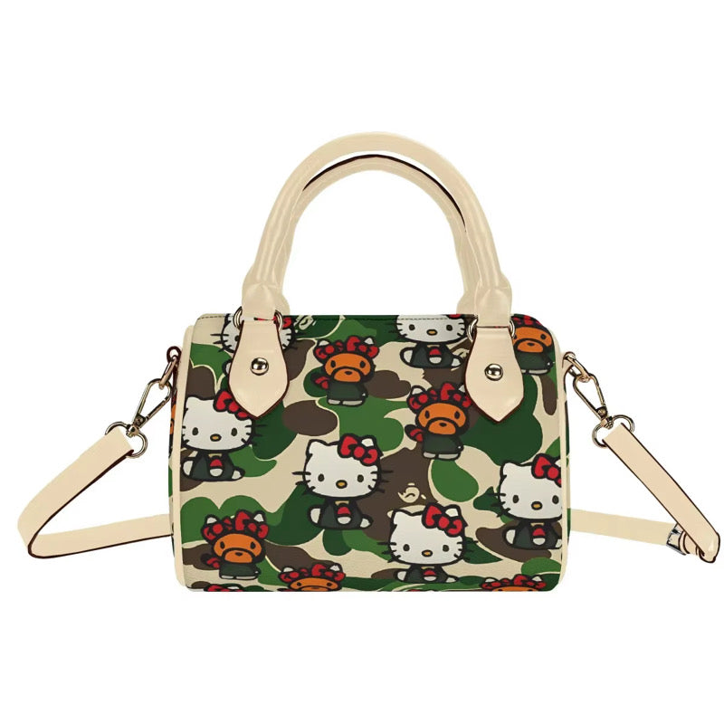 Green Camo HK Pillow Bag