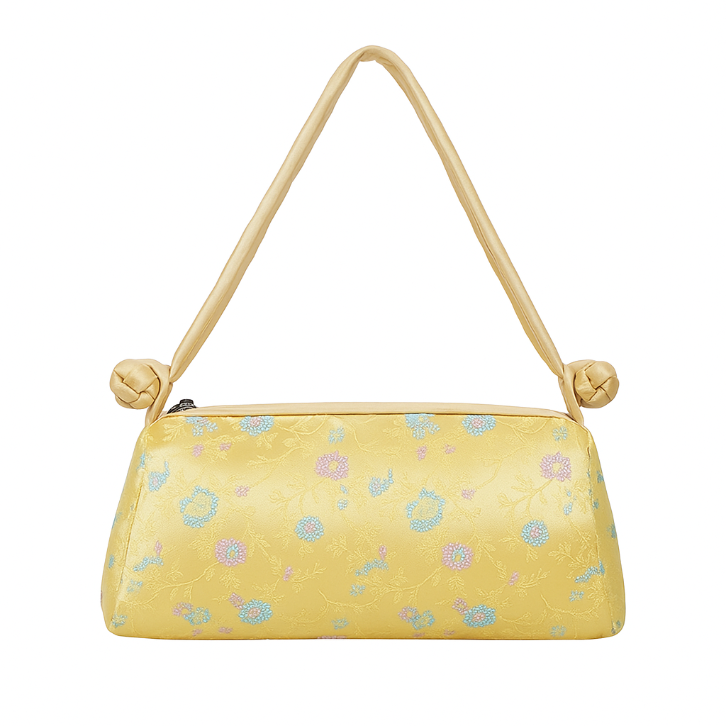 Yellow Floral Bag