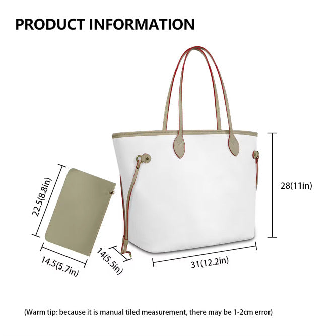 Grey & Black Camo Large Tote Bag