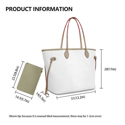 Grey & Black Camo Large Tote Bag