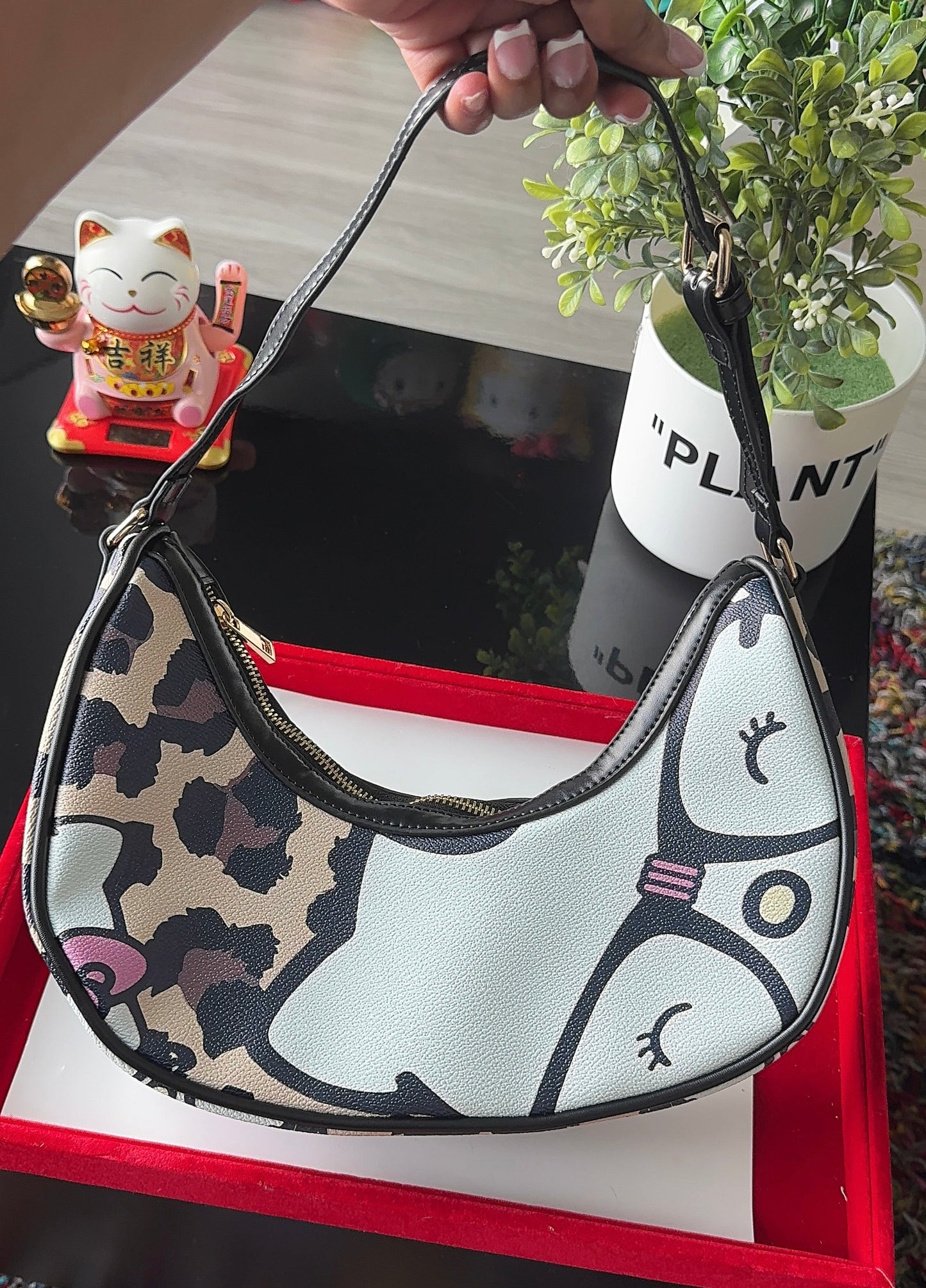 HK Glasses Moon Bag