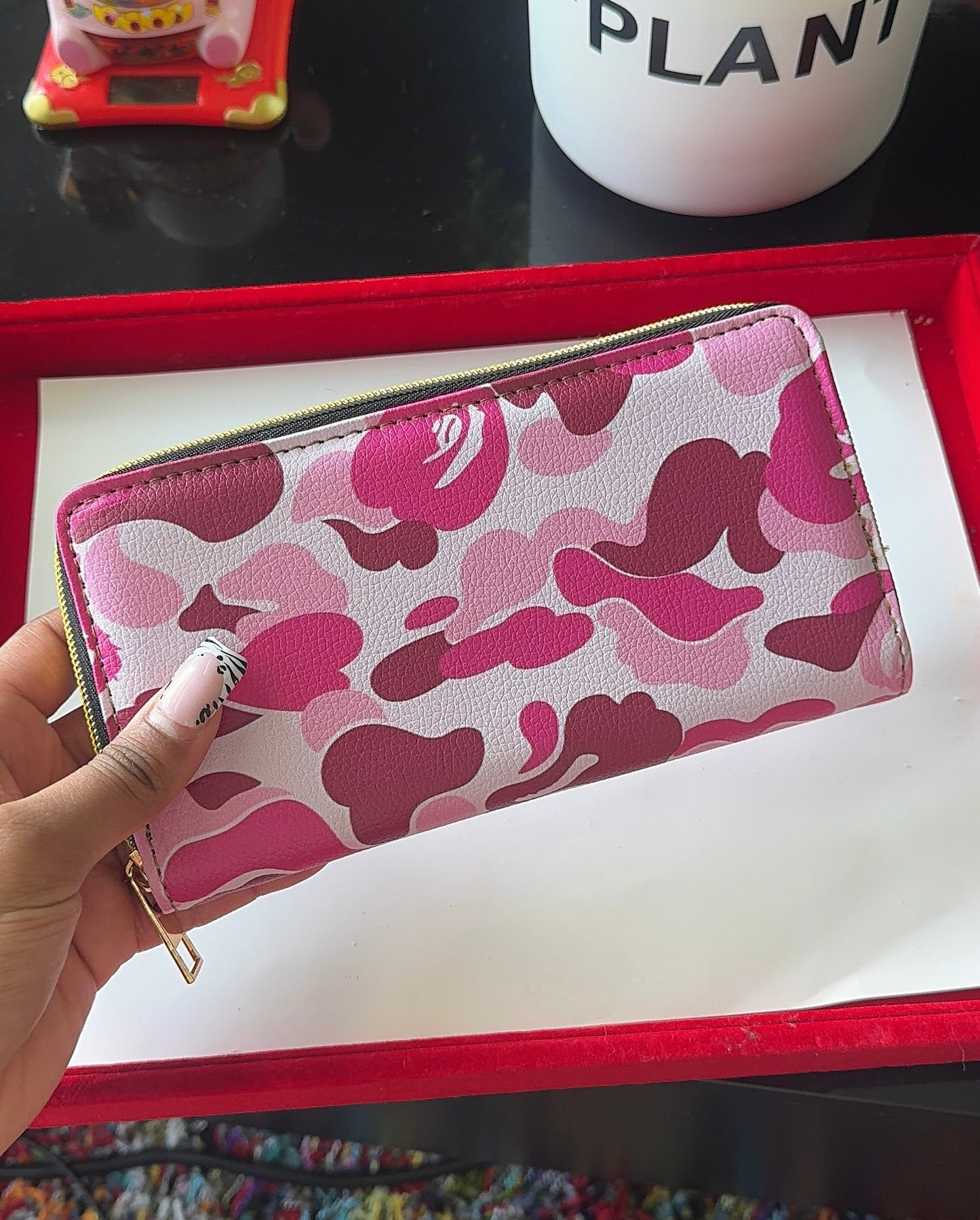 Pink Camo Wallet
