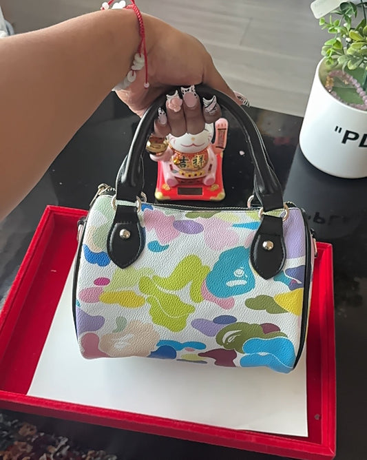 Multi Camo Pillow Bag