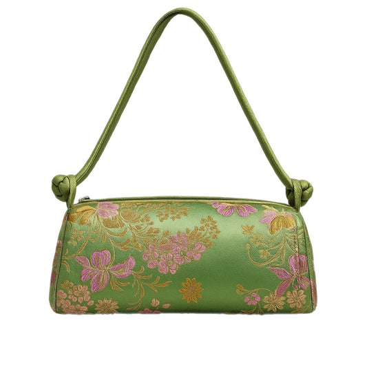 Green Floral Bag