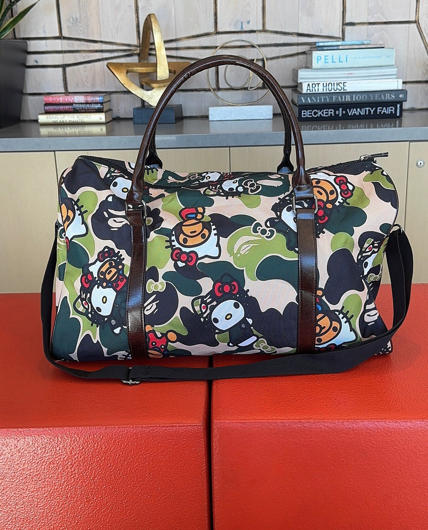 Green Camo HK Canvas Duffel