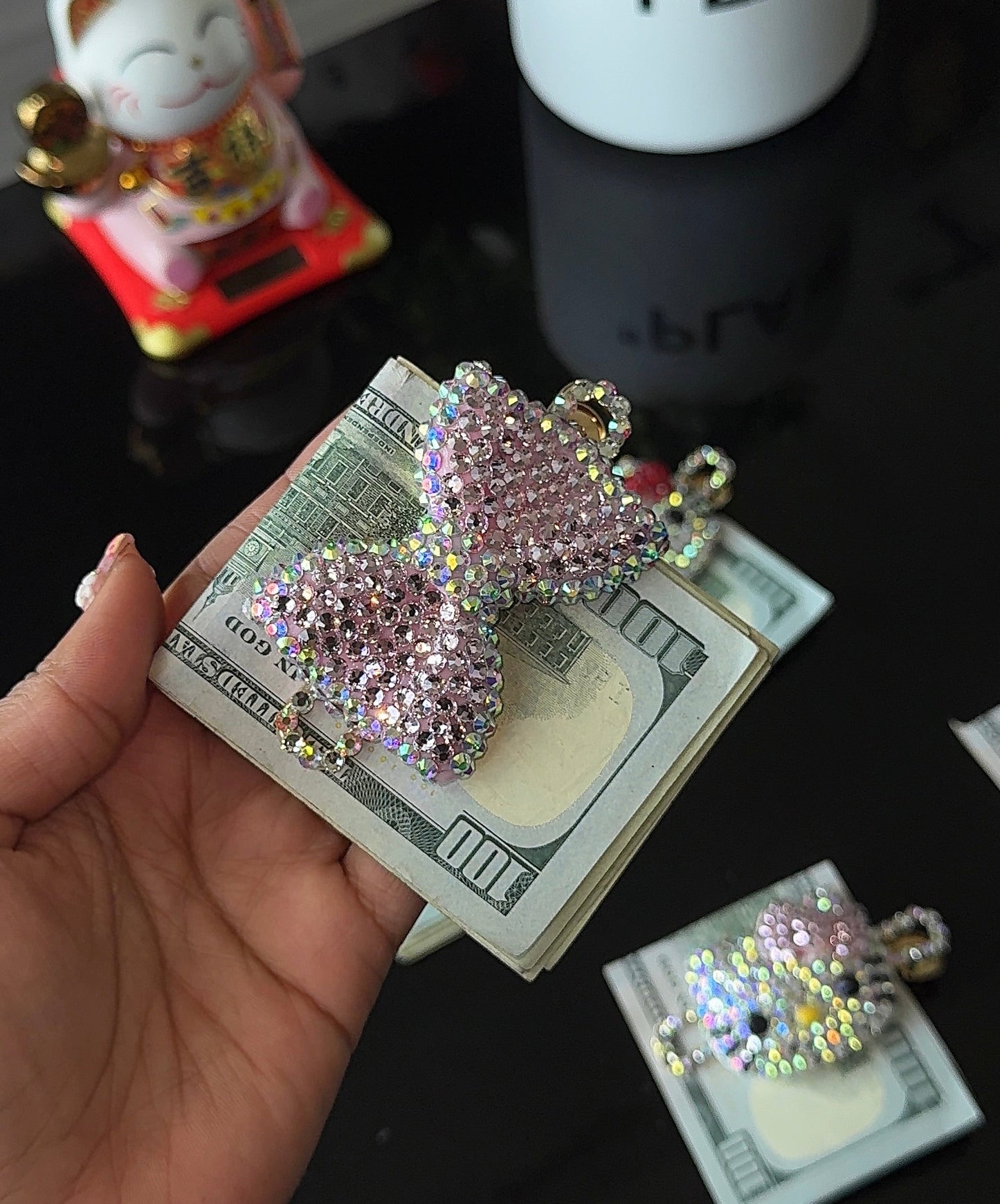 Bling Bow Clip