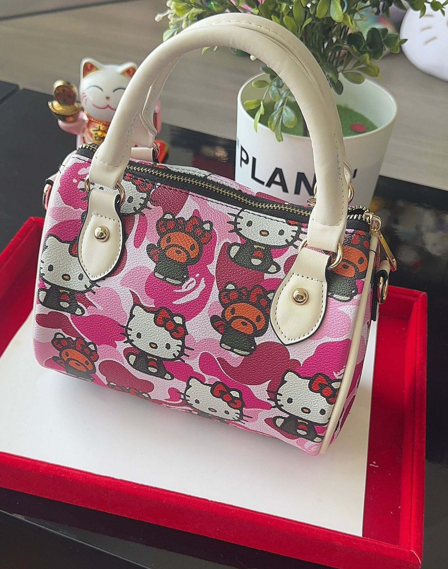 Pink Camo HK Pillow Bag