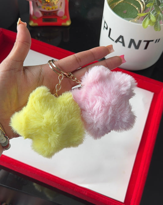 Star Plush Keychain