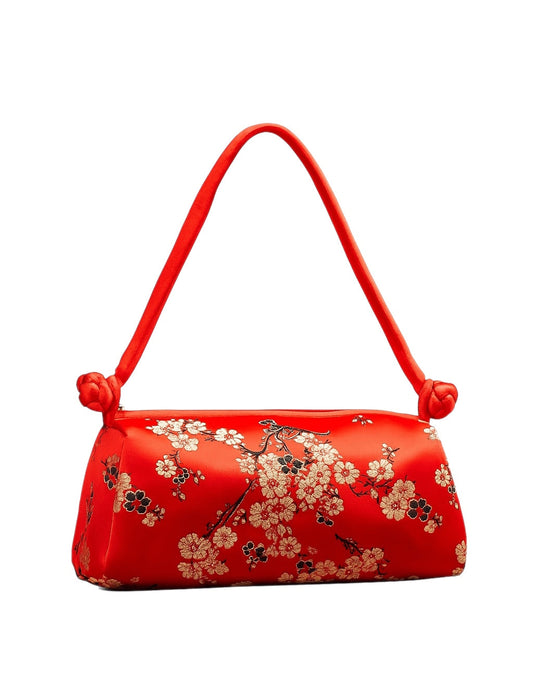 Red Cherry Blossom Bag