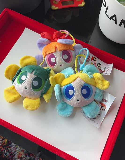 PP Girls Plush Keychain