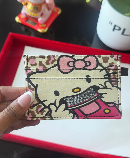 Kitty Bling Card Wallet