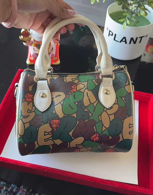 Green ABC Pillow Bag