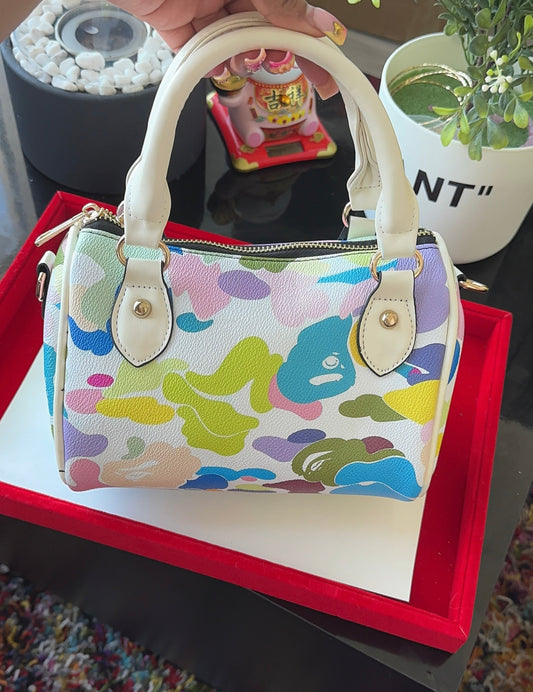 Multi Camo Pillow Bag