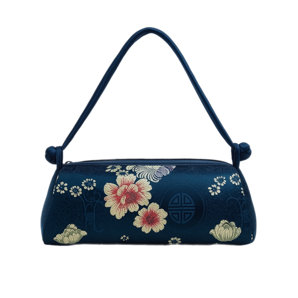 Blue Floral Bag